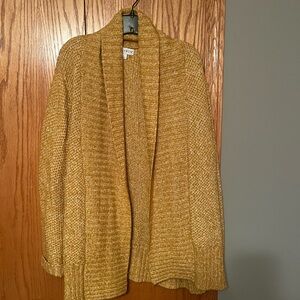 Golden mustard cardigan